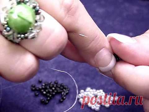 Жгут в технике "пейот" - Бисероплетение