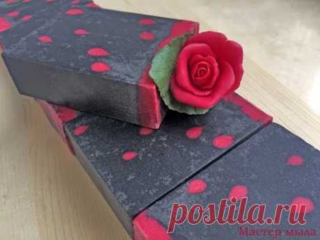 Мастер класс. Как сделать розу из мыла с нуля. (How to make a rose soap).
