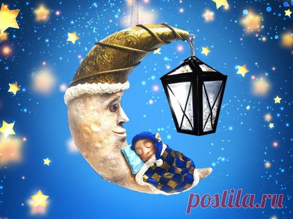 Мастерим елочную игрушку с подсветкой — «Сладкий сон» | Журнал Ярмарки Мастеров