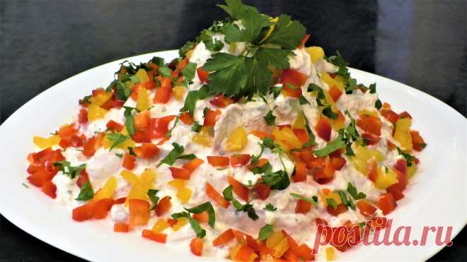 И закуска и салат и очень вкусное блюдо! Курица в цахтоне по Осетински.