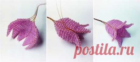 Цветок из бисера колокольчик. Цветы из бисера МК | Домоводство для всей семьи