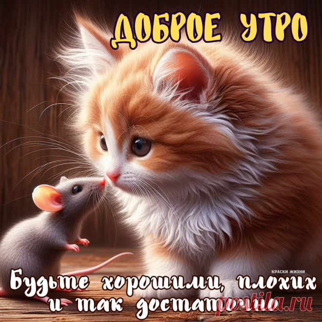 Утро доброе настало,
Ночь печали унесла.
Пусть тебе везет сегодня,
Солнце светит для тебя!
