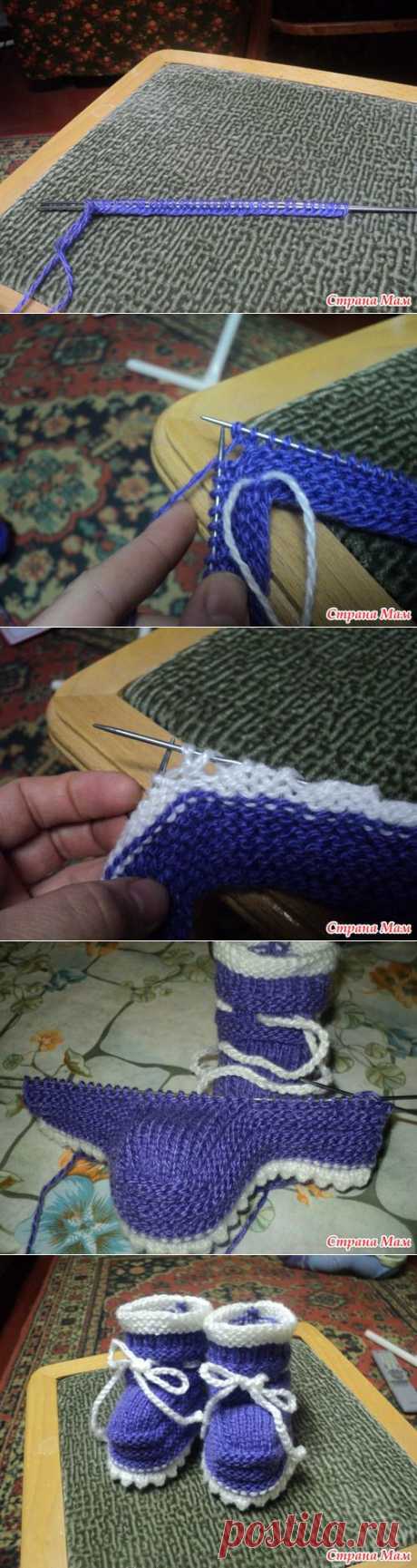 Пинетки. Мастер класс.