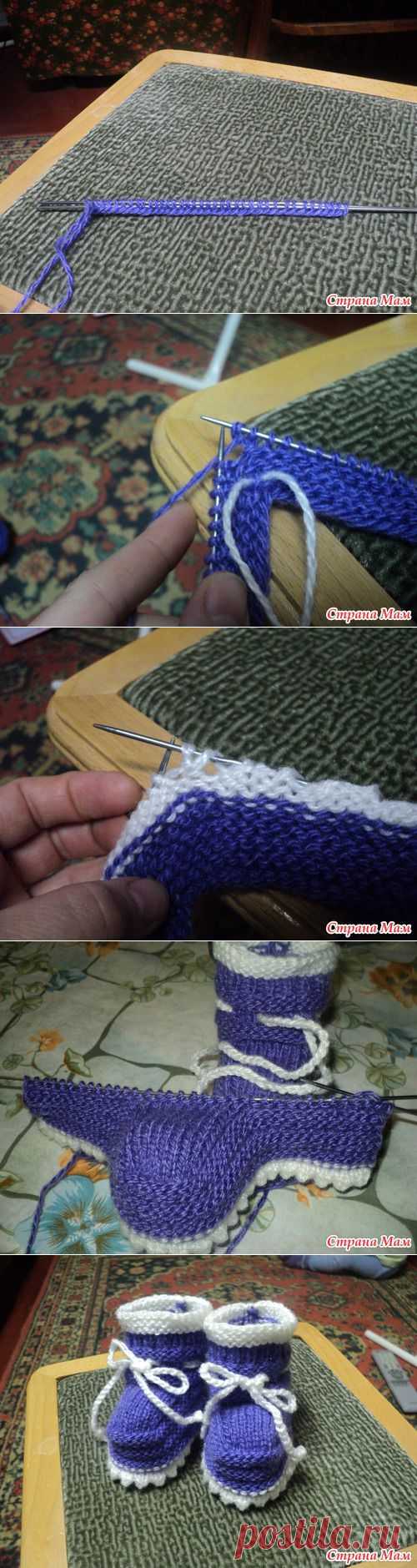 Пинетки. Мастер класс.