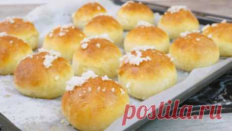 Если пампушки к борщу по быстрому то только так: мягчайшие и вкуснейшие