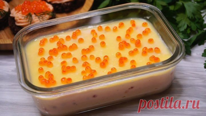 Такая Закуска, съедается быстрее чем бутерброды с икрой. Подходит для тарталеток