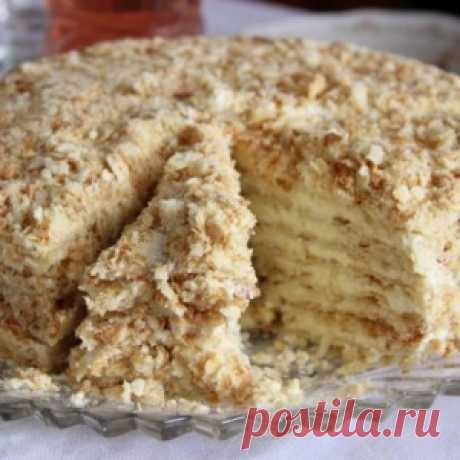 Торт «Минутка» без выпечки - МирТесен