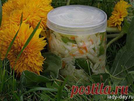 Салат из капусты на зиму | Простые рецепты с фото