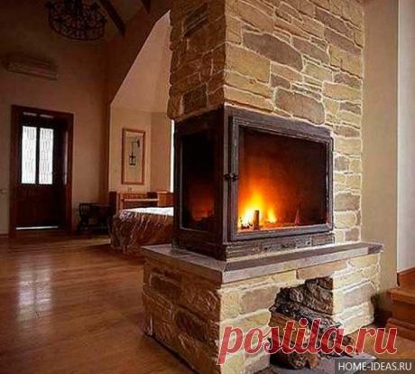 Камины для дома дровяные из кирпича своими руками: проекты, фото