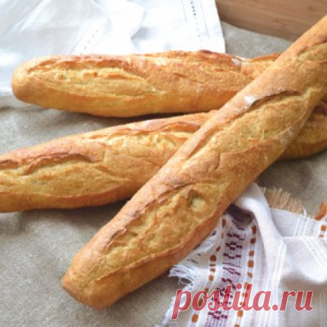 Воздушный французский багет