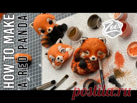 How to Make a Red Panda Cake Topper