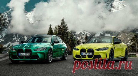 Спорткары BMW M3 и M4 в России характеристики