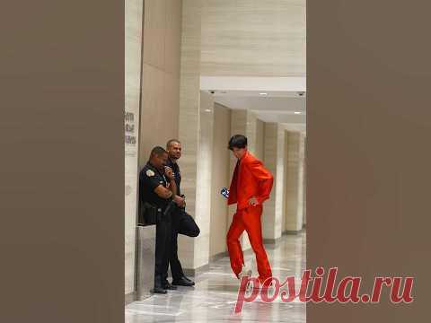 Smooth criminal vs cops 🤣🎥