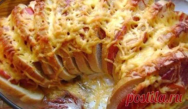 Простой и вкусный рецепт горячих бутербродов