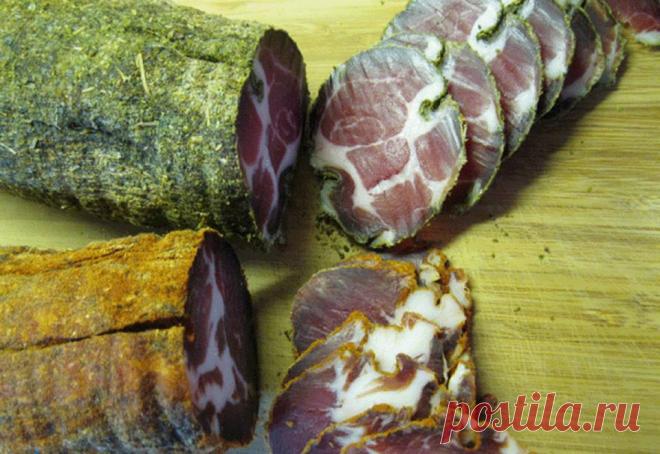 ВЯЛЕНАЯ СВИНАЯ ШЕЯ - ЭТО ДОЛГО, НО ЭТО ВКУСНО. И, НАДО СКАЗАТЬ, ОНО ТОГО СТОИТ - 1000