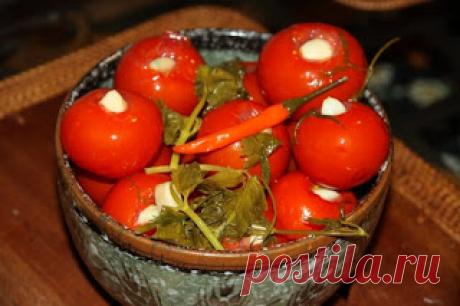 Самые вкусные рецепты: Помидоры с мятой