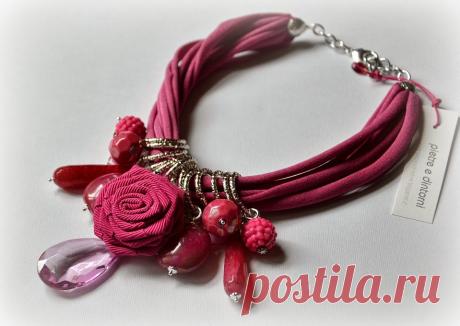 pietre e dintorni: collane fettuccia