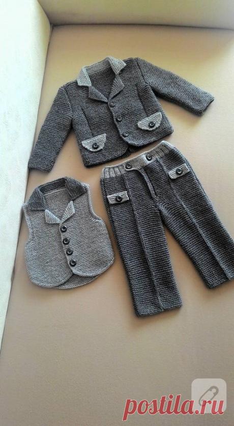 Knitting Örgü erkek bebek takımları minik çocuklar için örgü pantolon, cepken yelek ve örgü ceketten oluşuyor. bebek örgüleri, anlatımlı örgü videoları, tığ işi, amigurumi....
