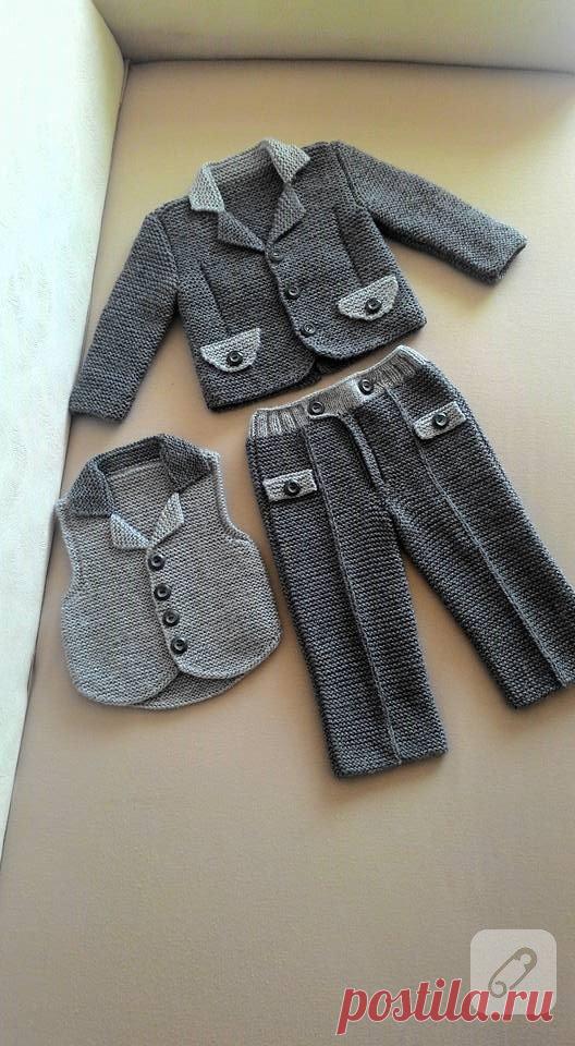 Knitting Örgü erkek bebek takımları minik çocuklar için örgü pantolon, cepken yelek ve örgü ceketten oluşuyor. bebek örgüleri, anlatımlı örgü videoları, tığ işi, amigurumi....
