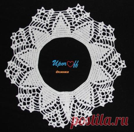 Вяжем воротник