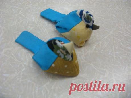 Мастер – класс. Лоскутная синичка