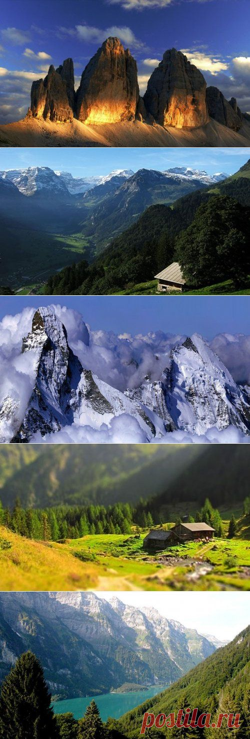 Топ-25: Причины, по которым вам определённо стоит съездить в Альпы