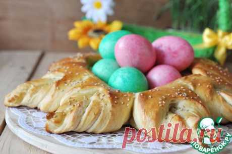Пасхальный венок - кулинарный рецепт