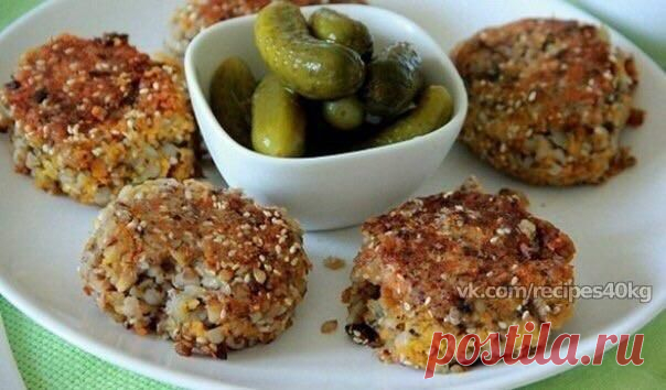 Очень вкусное и постное блюдо из крупы, овощей и грибов / Всё за еду!