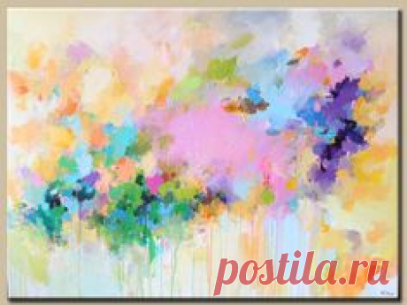 ORIGINAL abstract painting Abstract art-Acrylic…