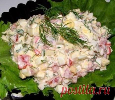 Несложные салатики на каждый день