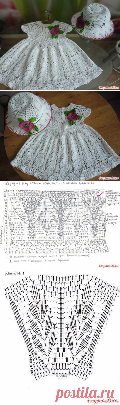 платье и панамка от маман Ира