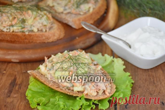 Бутерброды «по-шведски» с сардинами