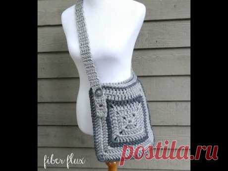 How To Crochet the Cozy Messenger Bag, Episode 237
