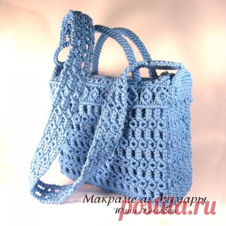Современные сумочки в технике макраме - Ярмарка Мастеров - ручная работа, handmade