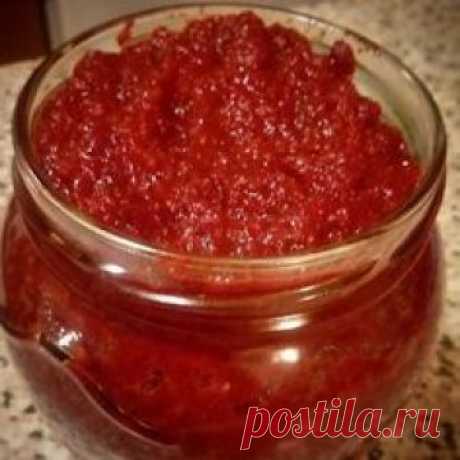 Острая икра из свеклы