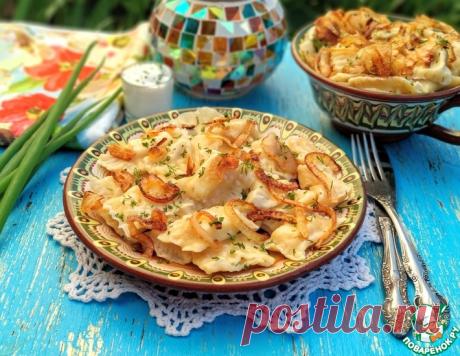 Галушки с мясом и брынзой – кулинарный рецепт