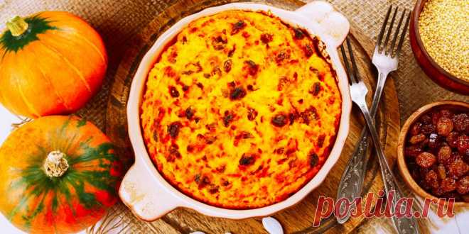 10 ярких запеканок из тыквы с творогом, манкой, яблоками, курицей и не только - Лайфхакер