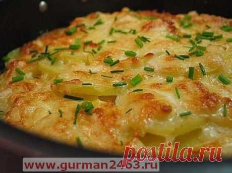 Вкуснейший рецепт запеченного в духовке картофеля с сыром