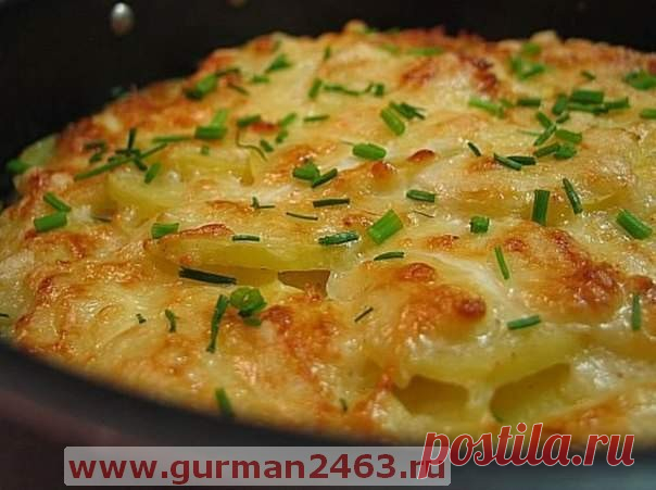 Вкуснейший рецепт запеченного в духовке картофеля с сыром