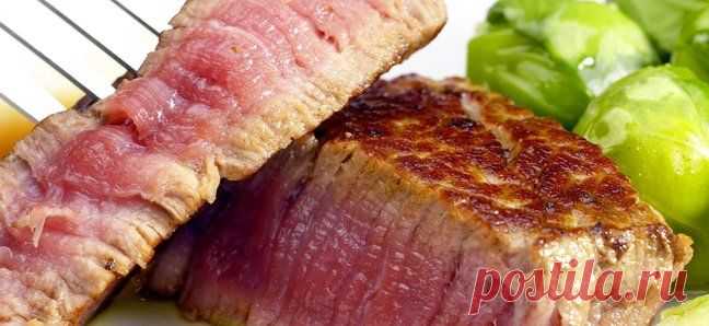 Почему перед приготовлением стоит посыпать стейк содой | Четыре вкуса
