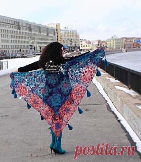 Шаль «Марокканские грезы»