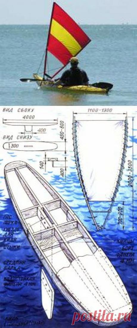С парусом в руках
