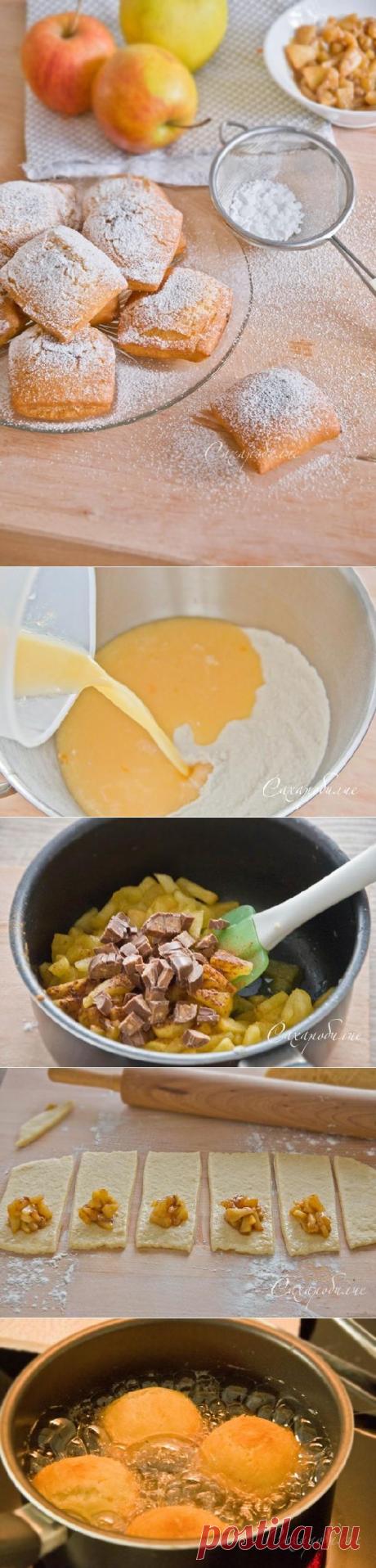 Легкодоступно;)) Сладкие «равиоли» с яблоками — Вкусные рецепты