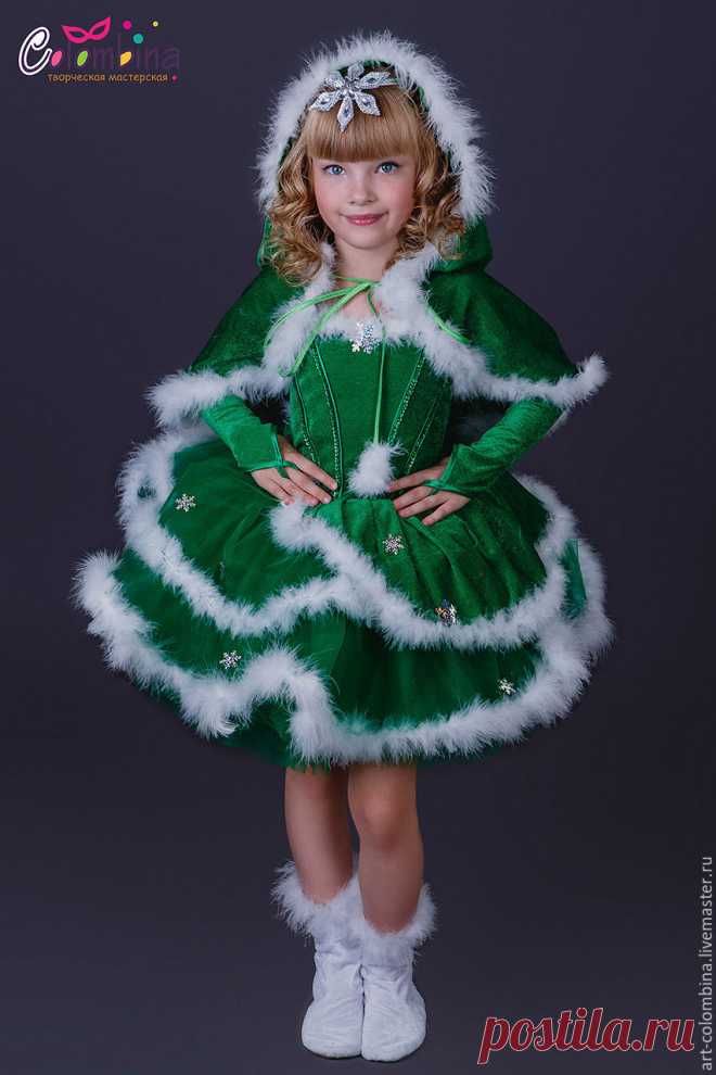 Костюм ёлочки-176 – купить в интернет-магазине на Ярмарке Мастеров с доставкой Костюм ёлочки-176 - купить или заказать в интернет-магазине на Ярмарке Мастеров | карнавальный костюм ёлочки для девочки …
