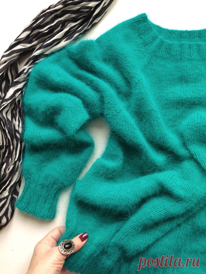 Свитер из пуха норки