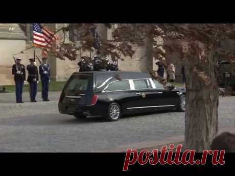 Live: Церемония прощания с 41-м президентом США