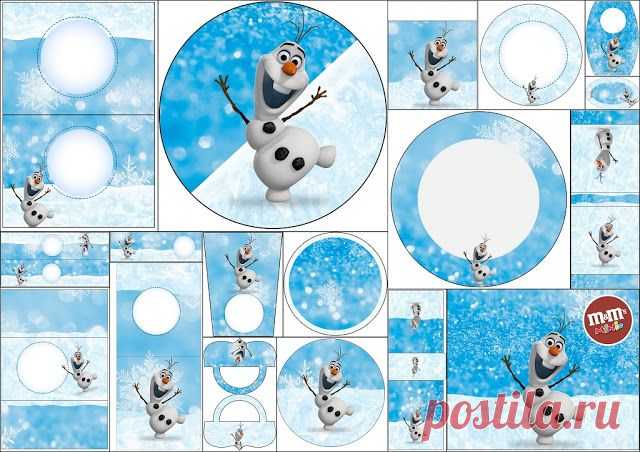 Olaf: Etiquetas para Candy Bar para Imprimir Gratis. | Ideas y material gratis para fiestas y celebraciones Oh My Fiesta!