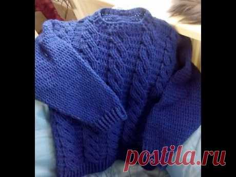 Haken - tutorial: Warme winter kabeltrui