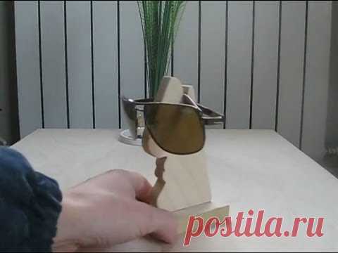 Подставка для очков - Поделки своими руками
