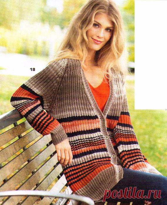 ЖАКЕТ В ПОЛОСКУ